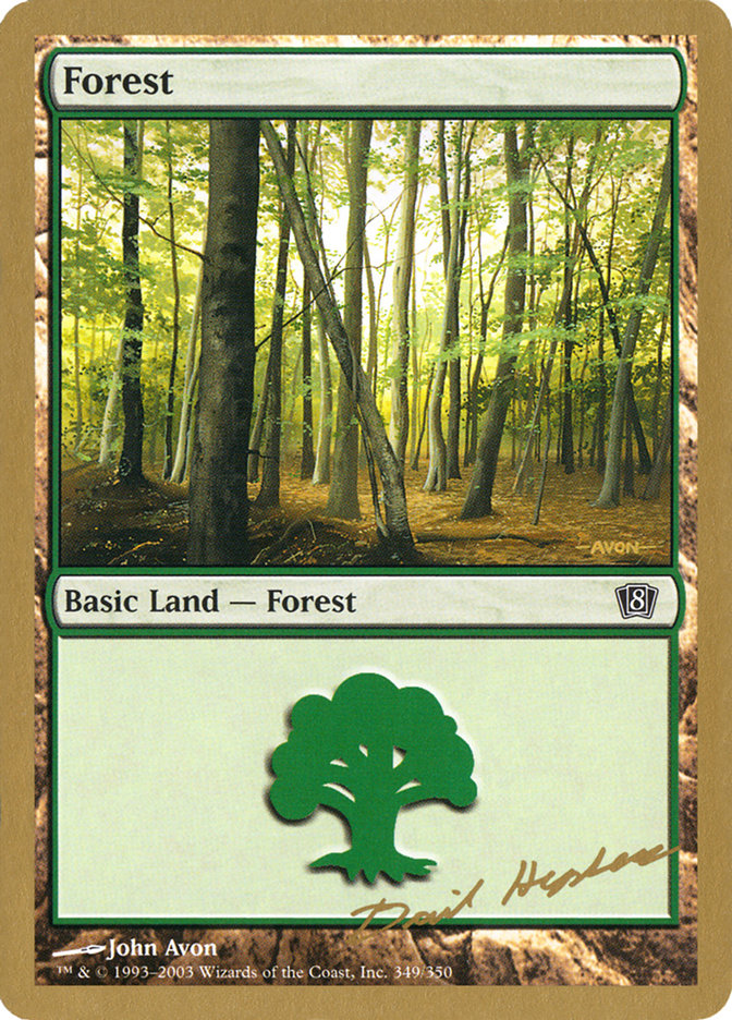 Forest (dh349) (Dave Humpherys) [World Championship Decks 2003] | Chromatic Games