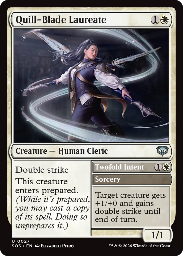 Quill-Blade Laureate [Secrets of Strixhaven] | Chromatic Games