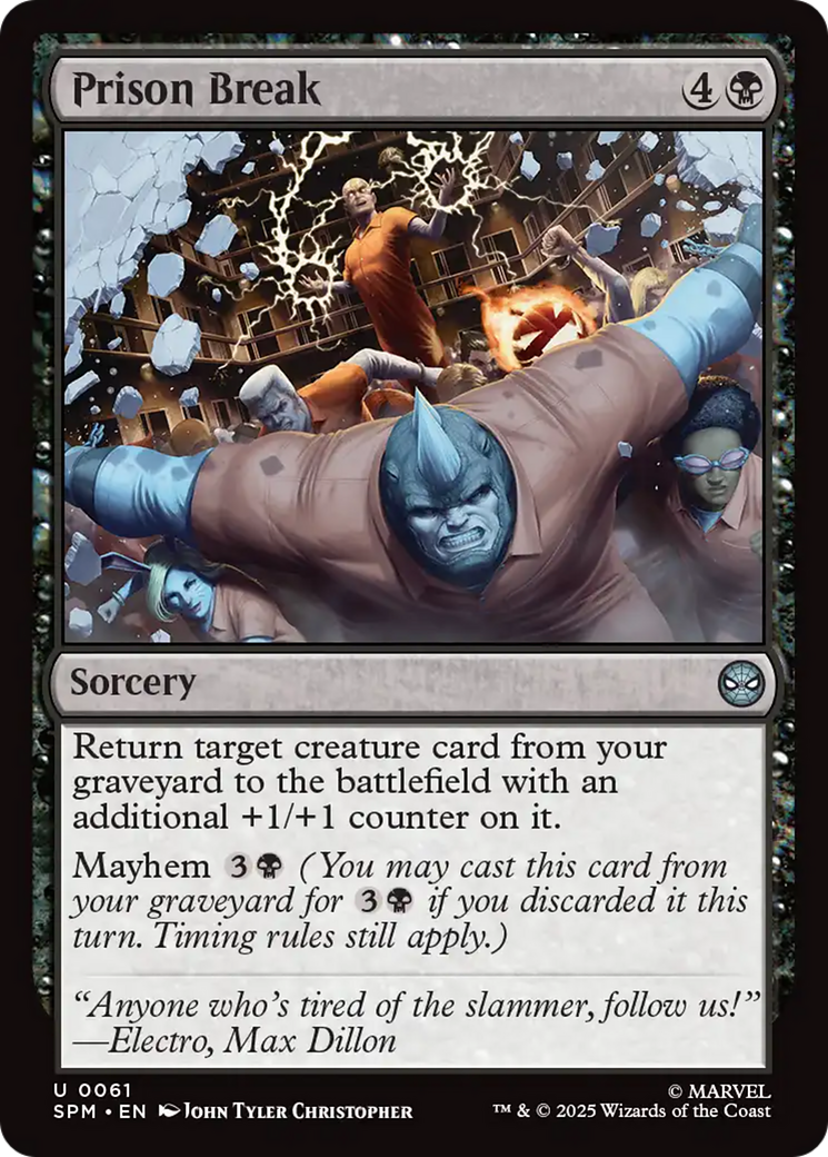 Prison Break [Marvel's Spider-Man] | Chromatic Games