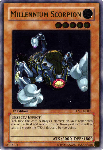 Millennium Scorpion [TLM-EN009] Ultimate Rare | Chromatic Games