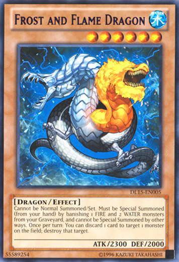 Frost and Flame Dragon (Purple) [DL15-EN005] Rare | Chromatic Games