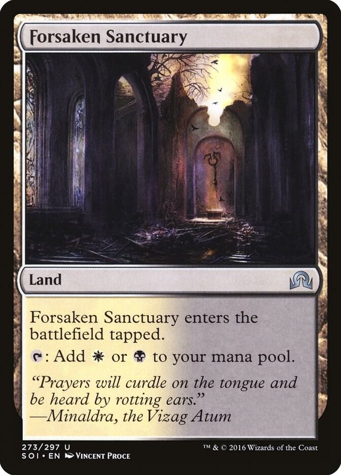 Forsaken Sanctuary 273/297 (Shadows over Innistrad)  | Chromatic Games