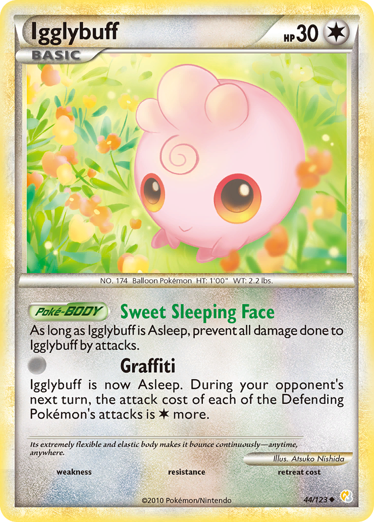 Igglybuff (44/123) [HeartGold & SoulSilver: Base Set] | Chromatic Games