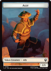 Ally (0006) // Soldier (0002) Double-Sided Token [Avatar: The Last Airbender Tokens] | Chromatic Games