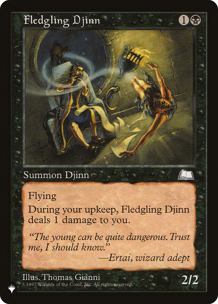 Fledgling Djinn [The List Reprints] | Chromatic Games