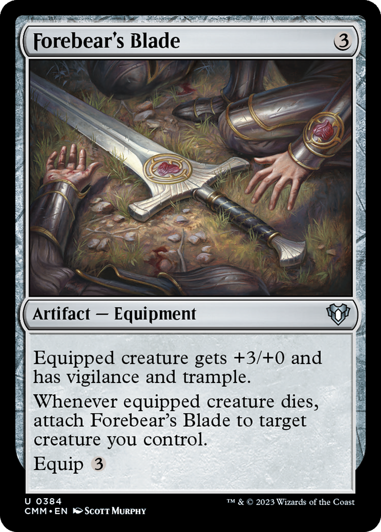 Forebear's Blade [Commander Masters] | Chromatic Games