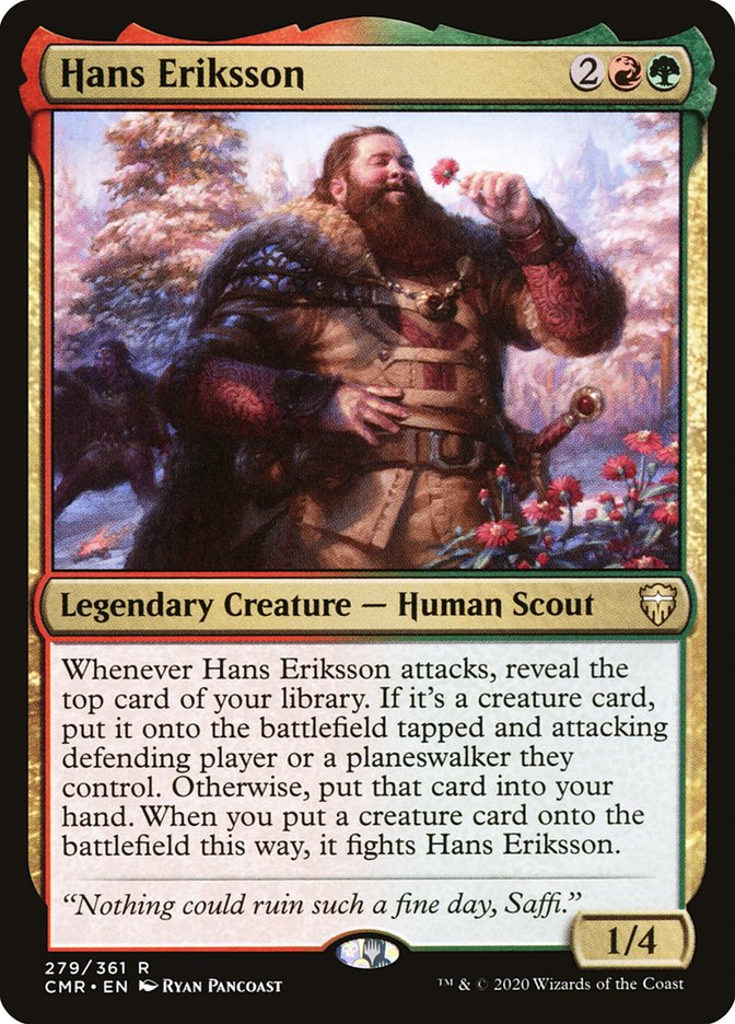 Hans Eriksson 279 (Commander Legends)  | Chromatic Games