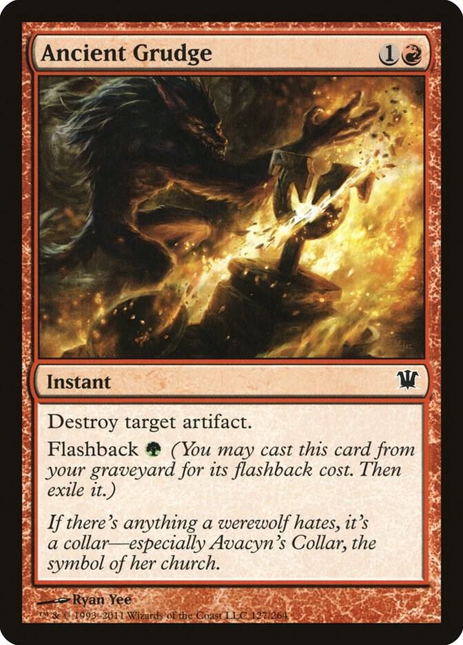 Ancient Grudge 127 (Innistrad)  | Chromatic Games
