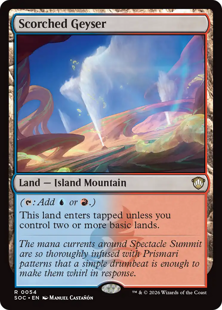 Scorched Geyser [Secrets of Strixhaven Commander] | Chromatic Games