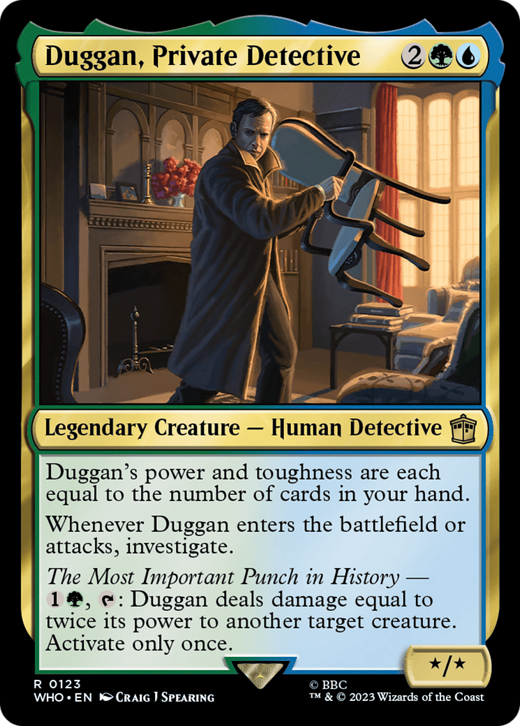 Duggan, Private Detective [Doctor Who] | Chromatic Games