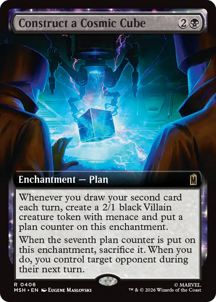 Construct a Cosmic Cube (Extended Art) [Marvel Super Heroes] | Chromatic Games