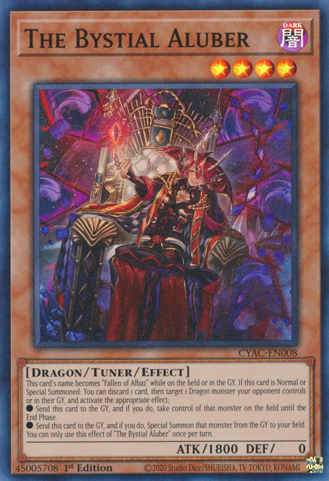 The Bystial Aluber [CYAC-EN008] Super Rare | Chromatic Games