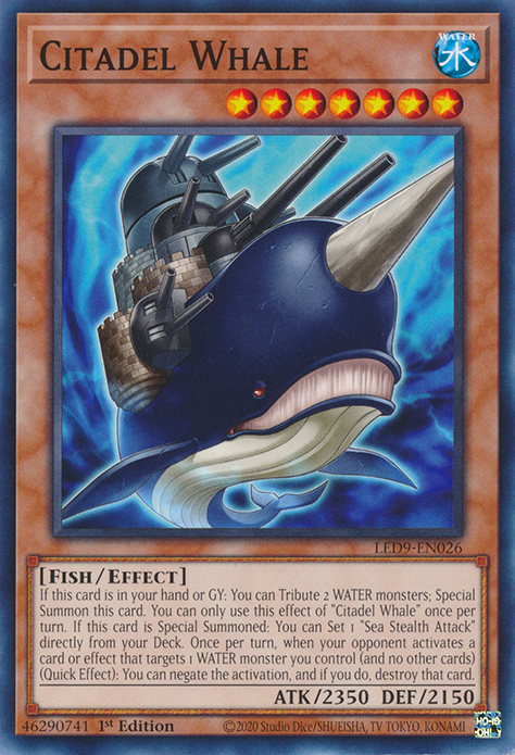 Citadel Whale [LED9-EN026] Common | Chromatic Games