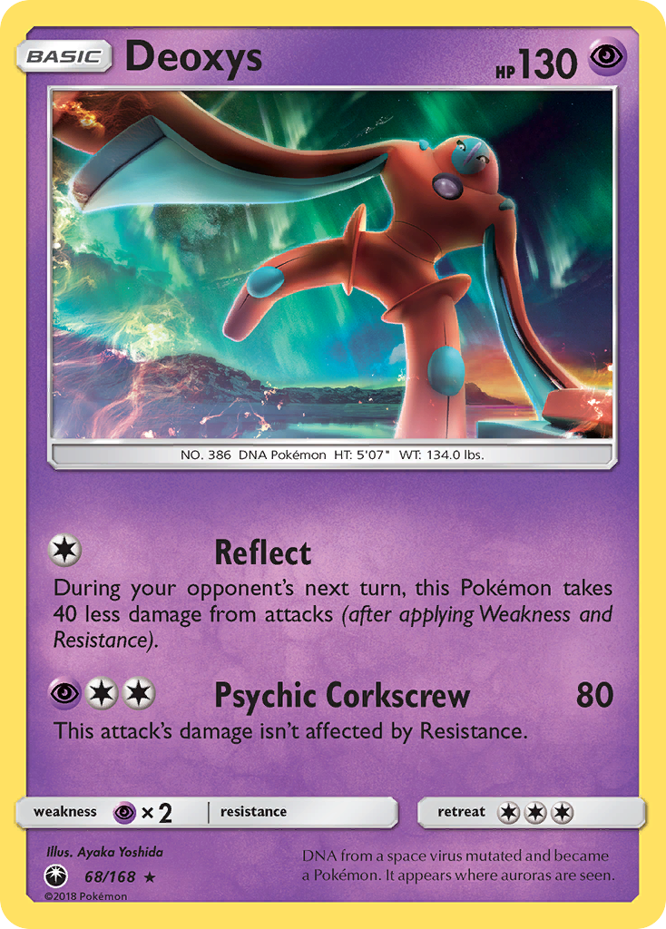 Deoxys (68/168) [Sun & Moon: Celestial Storm] | Chromatic Games