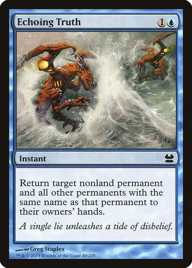 Echoing Truth 40/229 (Modern Masters)  | Chromatic Games