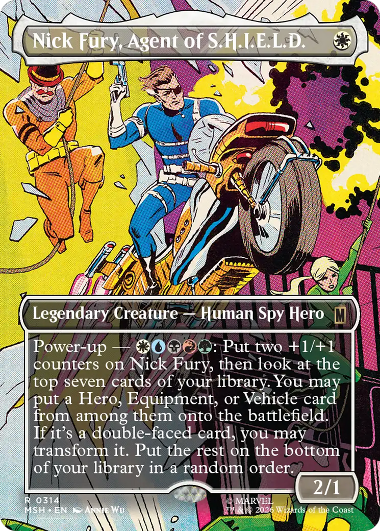 Nick Fury, Agent of S.H.I.E.L.D. (Borderless) [Marvel Super Heroes] | Chromatic Games