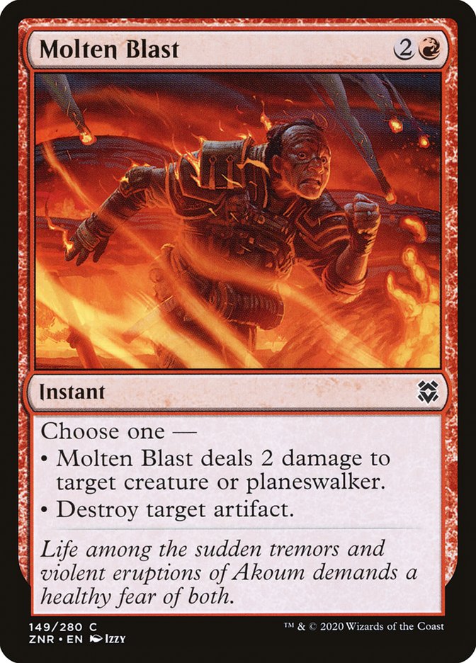 Molten Blast 149/280 (Zendikar Rising)  | Chromatic Games