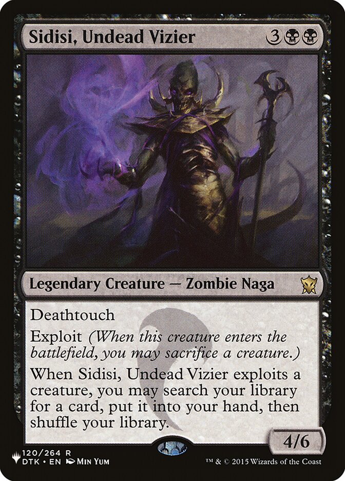 Sidisi, Undead Vizier [The List] | Chromatic Games