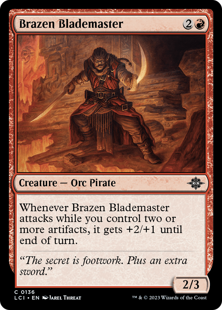 Brazen Blademaster [The Lost Caverns of Ixalan] | Chromatic Games