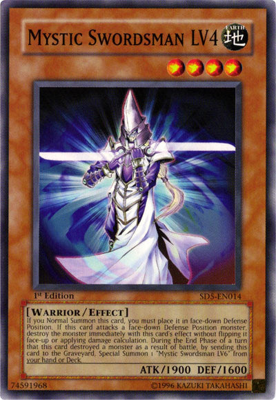 Mystic Swordsman LV4 [SD5-EN014] Common | Chromatic Games