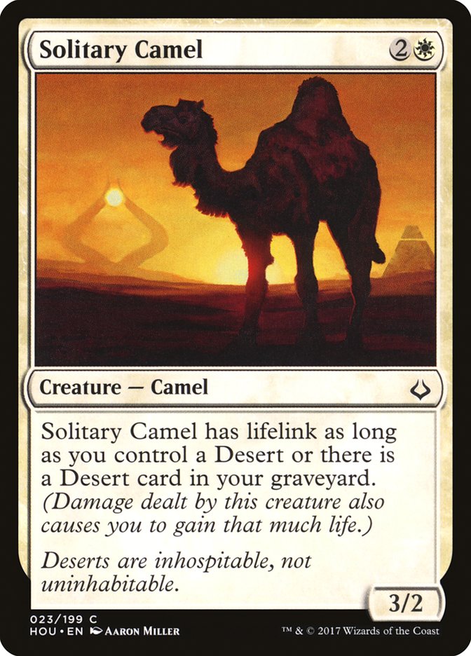 Solitary Camel 23/199 (Hour of Devastation)  | Chromatic Games