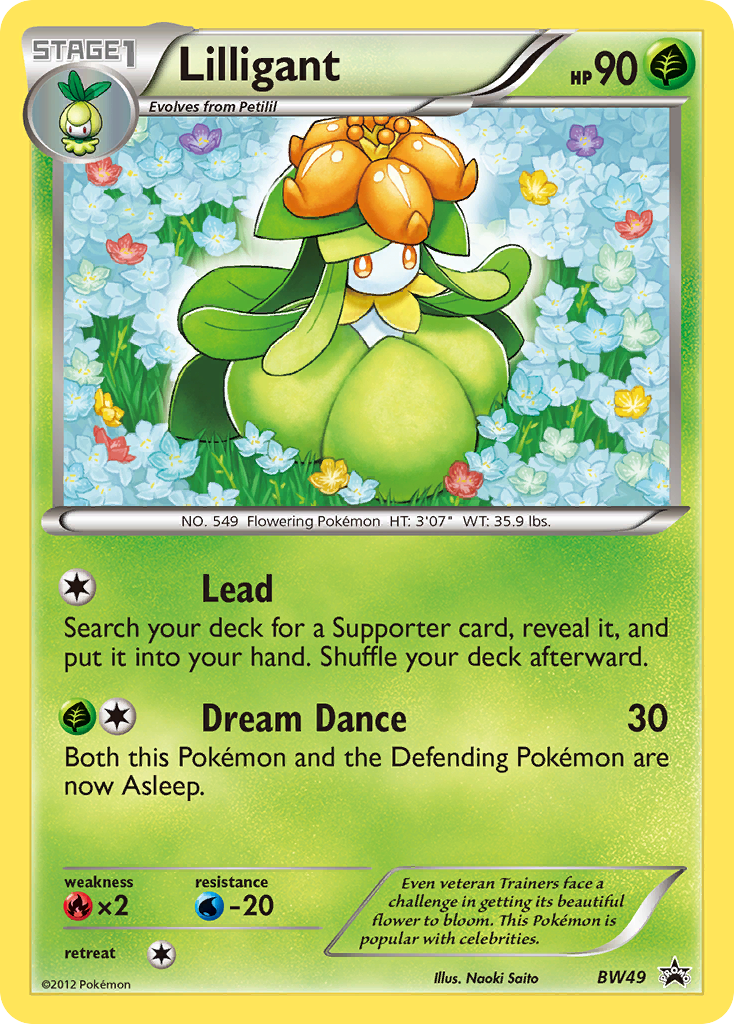Lilligant (BW49) [Black & White: Black Star Promos] | Chromatic Games