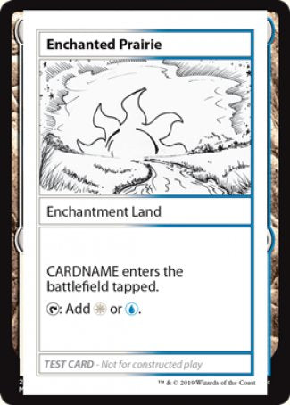 Enchanted Prairie (2021 Edition) [Mystery Booster Playtest Cards] | Chromatic Games