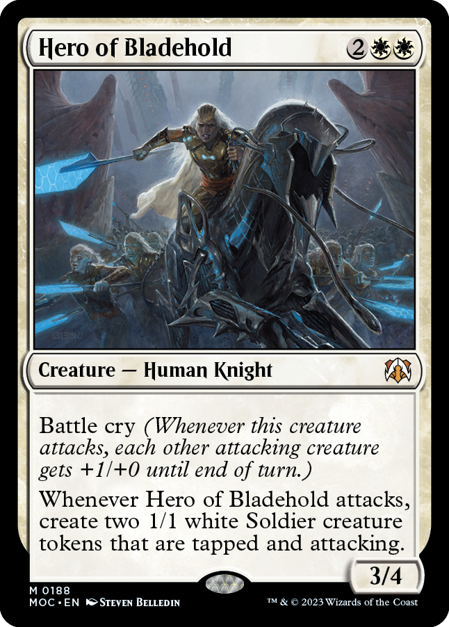 Hero of Bladehold [March of the Machine Commander] | Chromatic Games