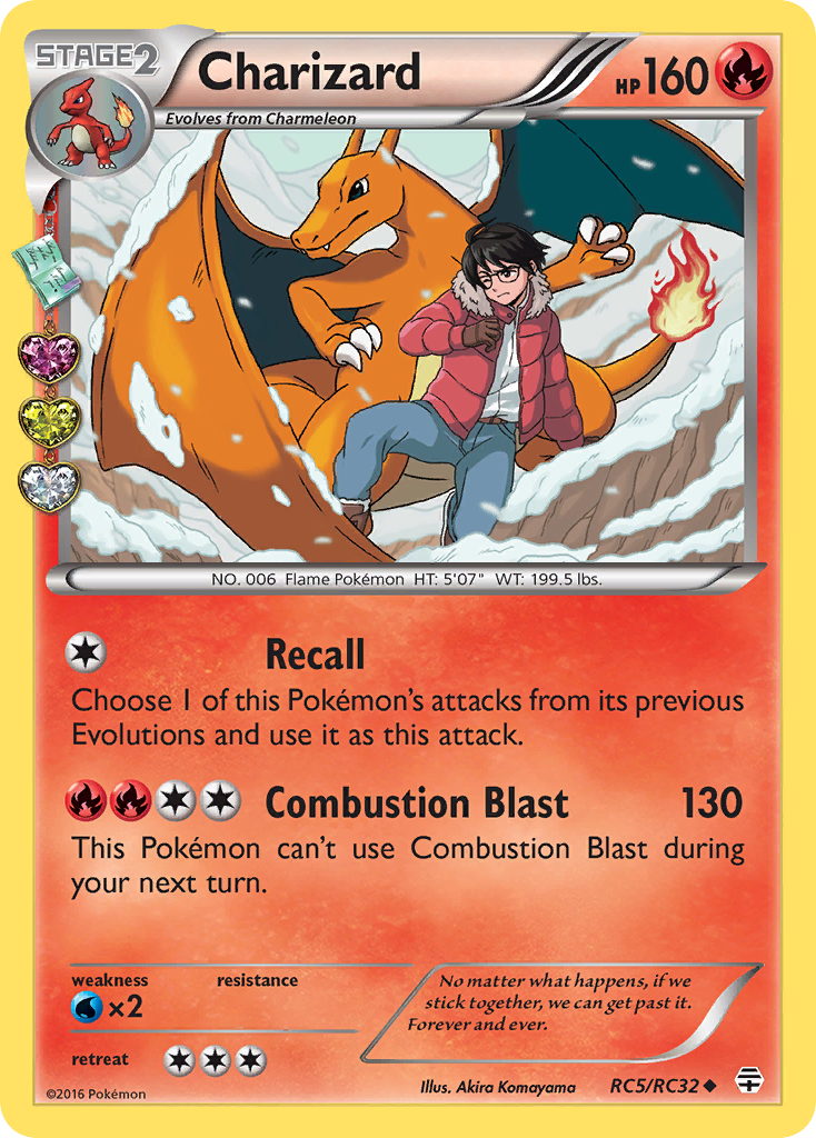 Charizard (RC5/RC32) [XY: Generations] | Chromatic Games