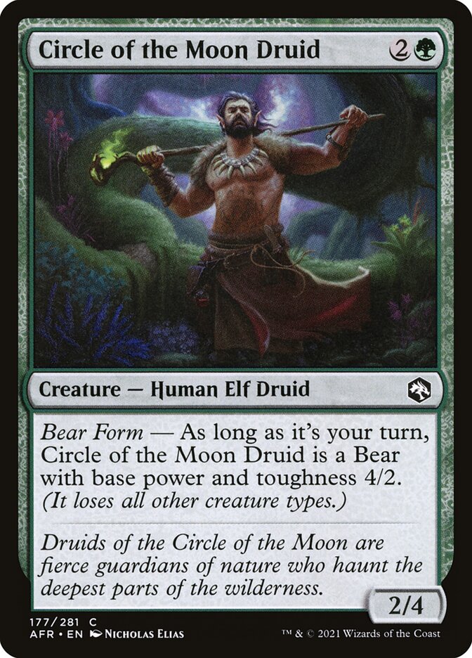 Circle of the Moon Druid 177 (Adventures in the Forgotten Realms)  | Chromatic Games