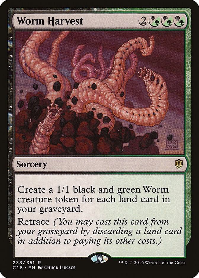 Worm Harvest 238/351 (Commander 2016)  | Chromatic Games