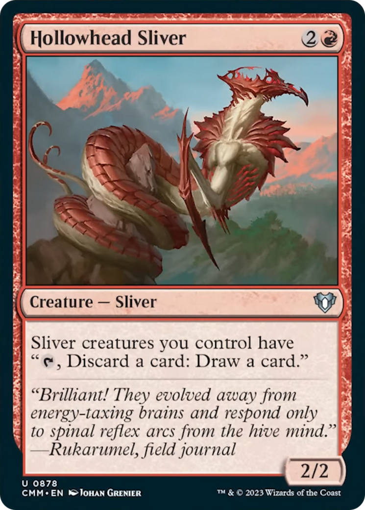 Hollowhead Sliver [Commander Masters] | Chromatic Games