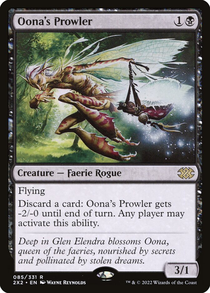 Oona's Prowler 85/331 (Double Masters 2022)  | Chromatic Games