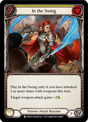 In the Swing (Yellow) [EVR064] (Everfest)  1st Edition Rainbow Foil | Chromatic Games