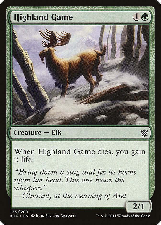 Highland Game 135/269 (Khans of Tarkir)  | Chromatic Games