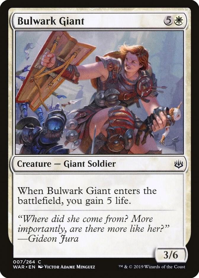 Bulwark Giant 7/264 (War of the Spark)  | Chromatic Games