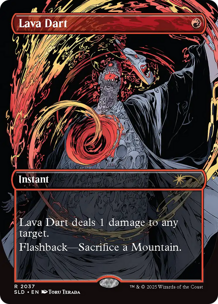 Lava Dart (Rainbow Foil) [Secret Lair Drop Series] | Chromatic Games