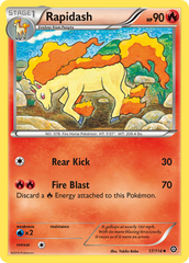 Rapidash (17/114) [XY: Steam Siege] | Chromatic Games