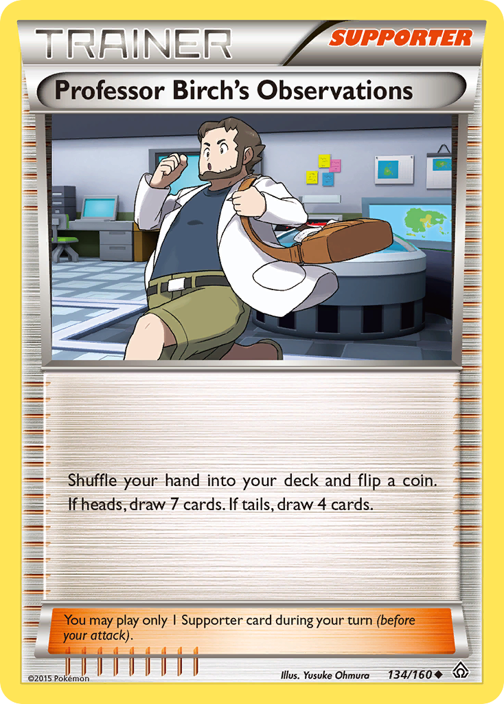 Professor Birch's Observations (134/160) [XY: Primal Clash] | Chromatic Games