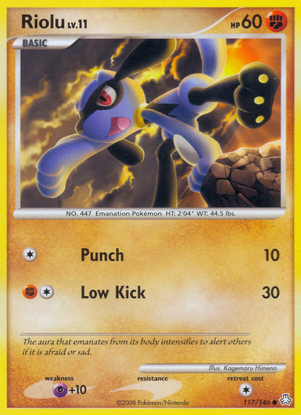 Riolu (117/146) [Diamond & Pearl: Legends Awakened] | Chromatic Games