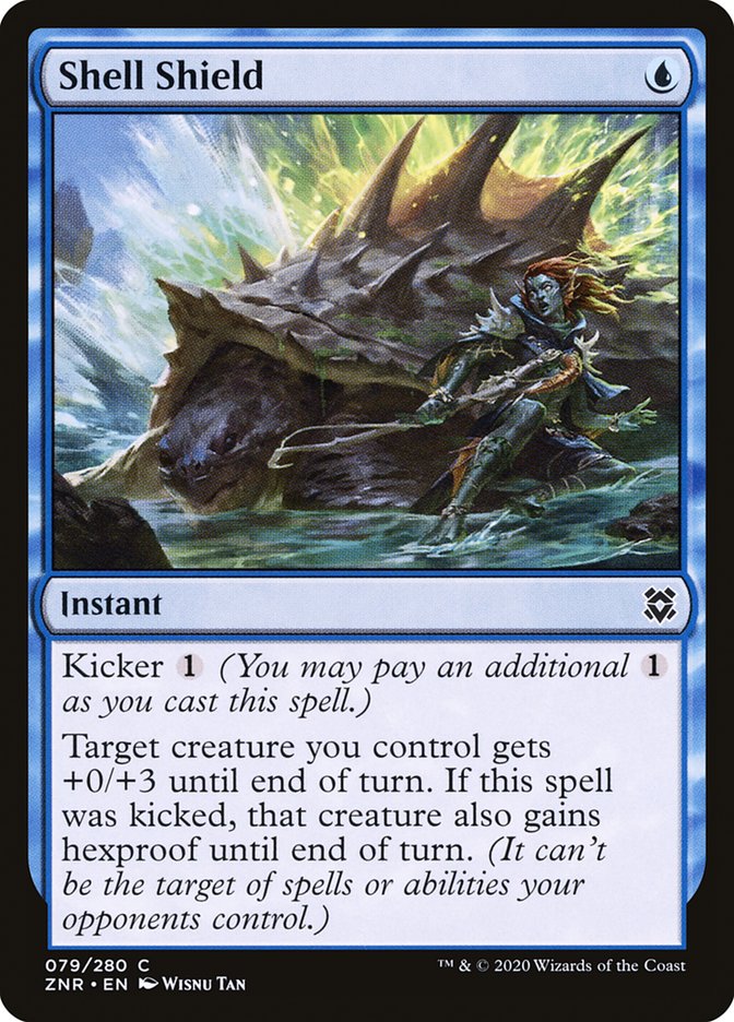 Shell Shield 79/280 (Zendikar Rising)  - Foil | Chromatic Games