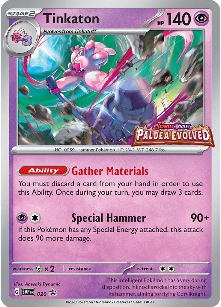 Tinkaton (020) [Scarlet & Violet: Black Star Promos] | Chromatic Games