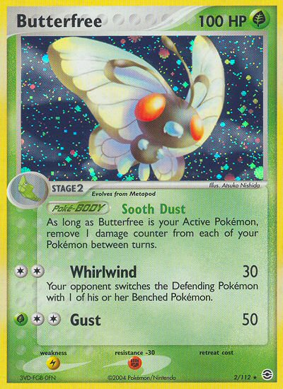 Butterfree (2/112) [EX: FireRed & LeafGreen] | Chromatic Games