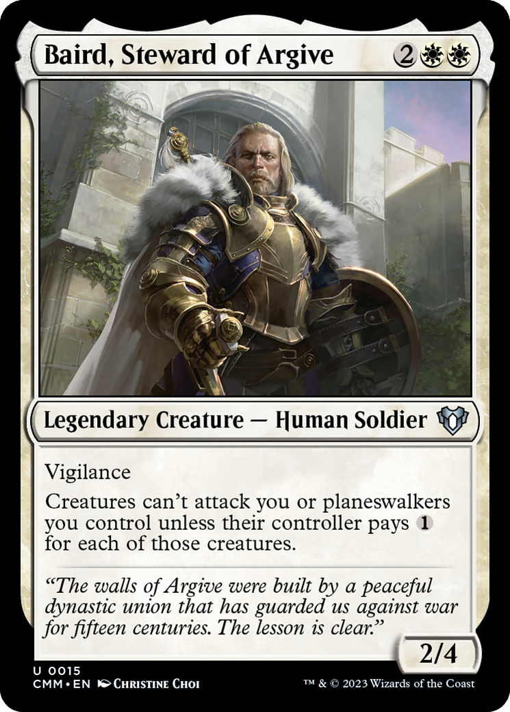 Baird, Steward of Argive [Commander Masters] | Chromatic Games