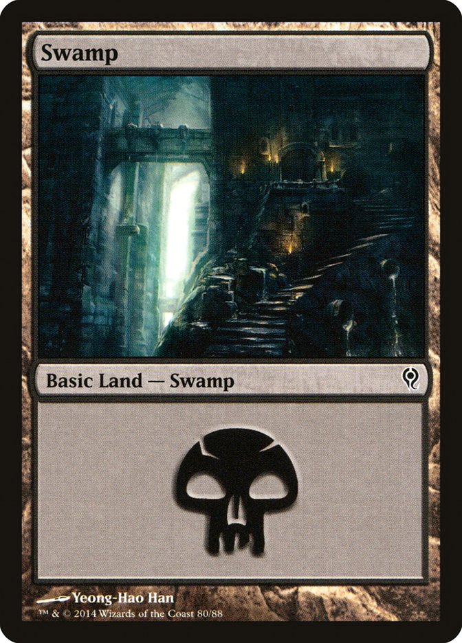 Swamp (80) [Duel Decks: Jace vs. Vraska] | Chromatic Games