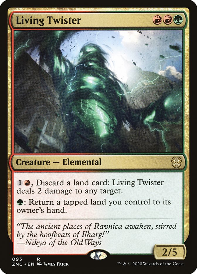Living Twister 93/142 (Commander: Zendikar Rising)  | Chromatic Games
