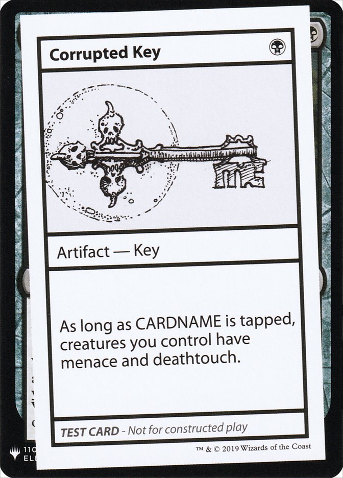 Corrupted Key [Mystery Booster Playtest Cards] | Chromatic Games