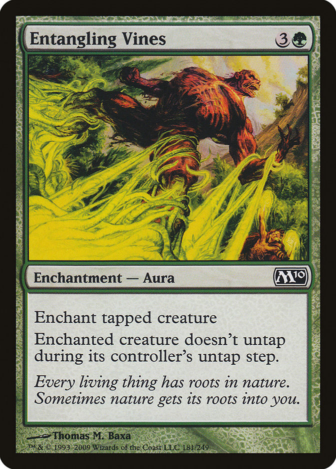 Entangling Vines 181/249 (Magic 2010 (M10))  | Chromatic Games