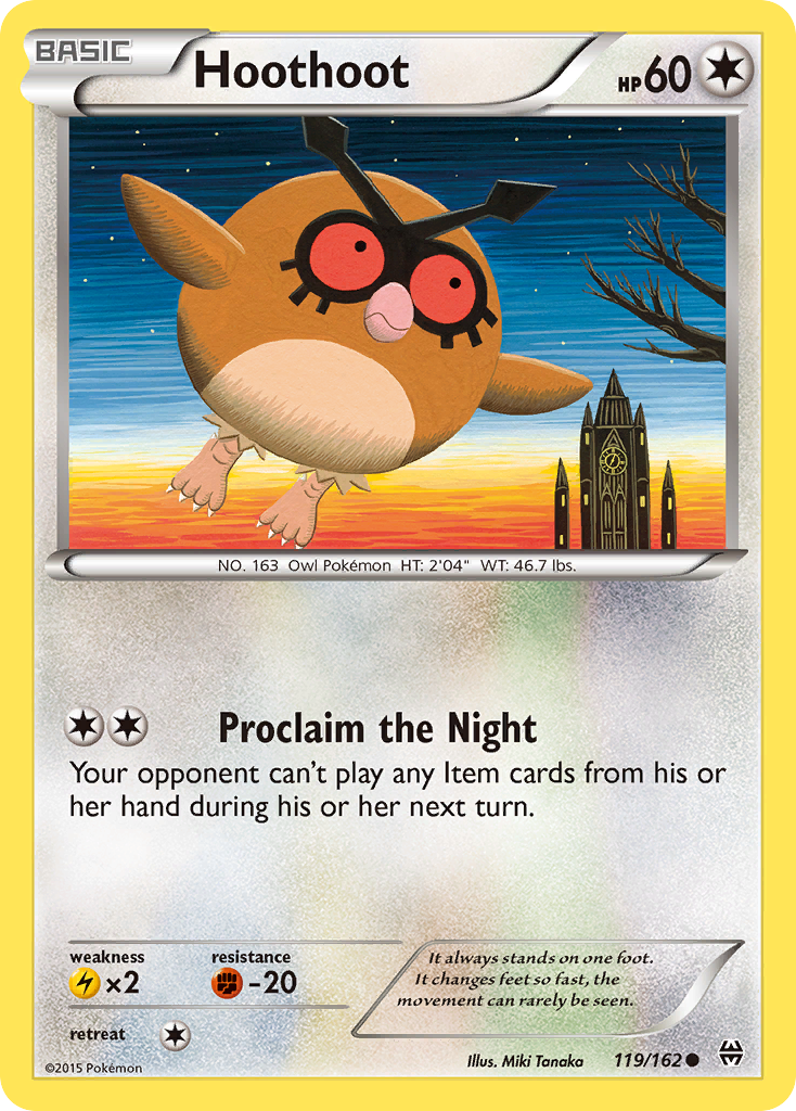 Hoothoot (119/162) [XY: BREAKthrough] | Chromatic Games