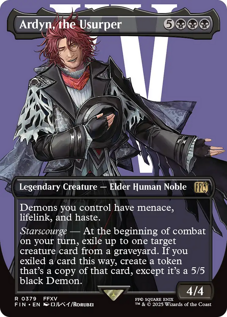 Ardyn, the Usurper (Borderless) (0379) [FINAL FANTASY] | Chromatic Games